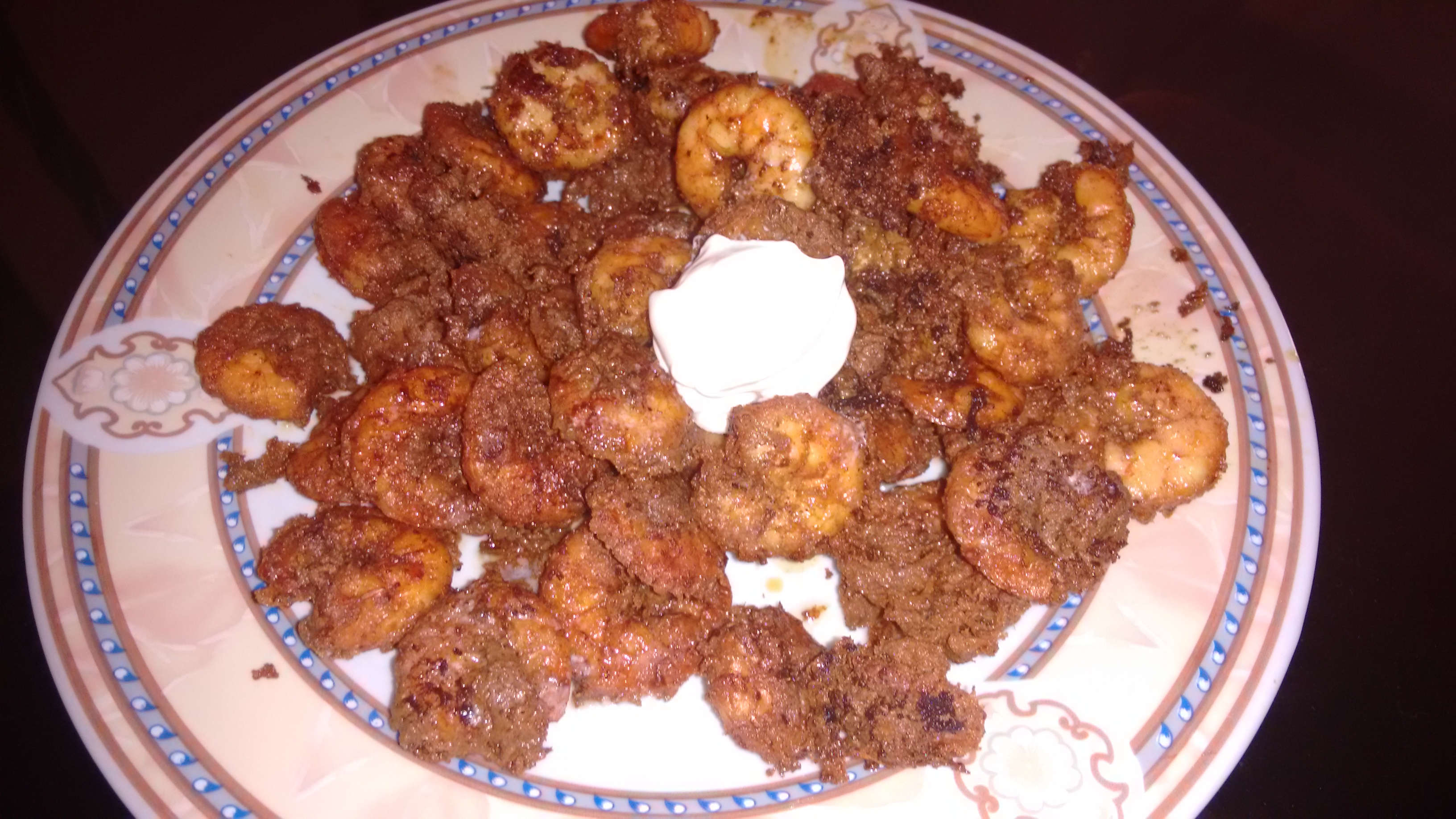 Spicy Prawn Poppers